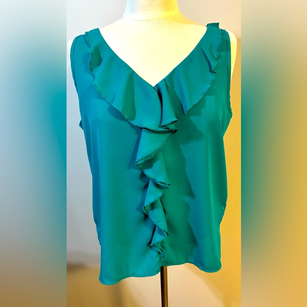 Classy blouse with ruffles